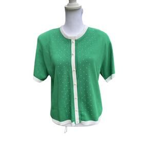 Short Sleeve Women’s Cardigan Sweater